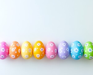 Fototapeta premium Colorful Easter Eggs. (2)