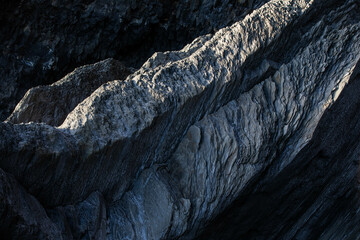 structure of a stone