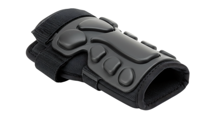 Examining Black Wrist Guard for Skating and Sports Protection