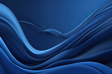 Sophisticated Cobalt Gradient Background with Sleek Lines for Contemporary Graphic Design