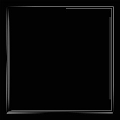 Obraz premium A sleek black background in a white rectangular frame with a subtle design, modern and elegant touch