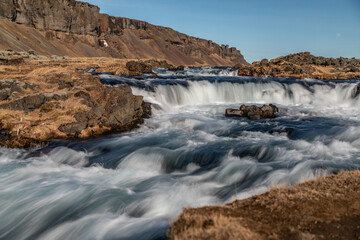 a small river in the south of iceland