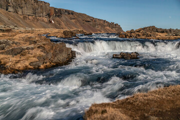 a small river in the south of Iceland