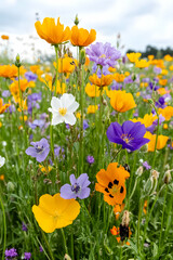 Colorful Wildflower Meadow