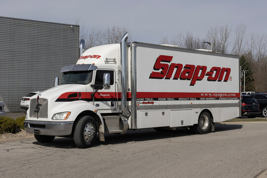 Snap-on mobile tool truck. Snap-on makes high end tools for professional and personal use.