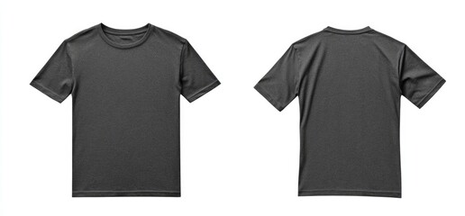 Blank Charcoal Gray T-Shirt