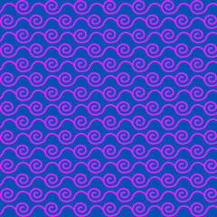 Minimalist Geometric Seamless Pattern