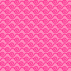 Minimalist Geometric Seamless Pattern