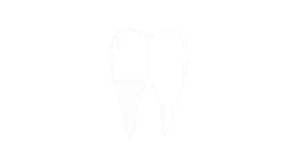 Isolated pixelated white tooth with roots on a black background in simple illustrationisolated on transparent background