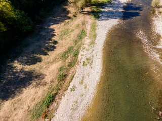 Vit river, passing near village of Aglen,  Bulgaria