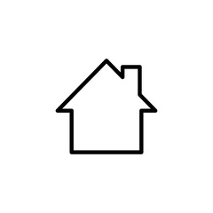 House icon logo design. Home sign and symbol
