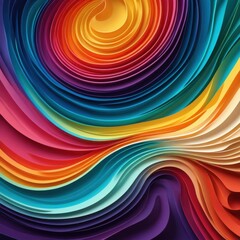 Naklejka premium Fluid Spectrum