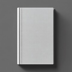 A clean and simple book with a blank textured cover