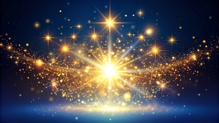 Obraz premium vector illustration of a glowing sparkler