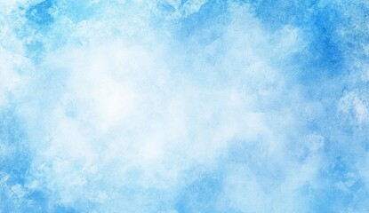 Obraz premium Light Blue Watercolor Sky Background