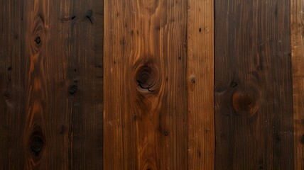 Dark Oak Wood Texture - Deep Brown Wooden Surface with Authentic Grain