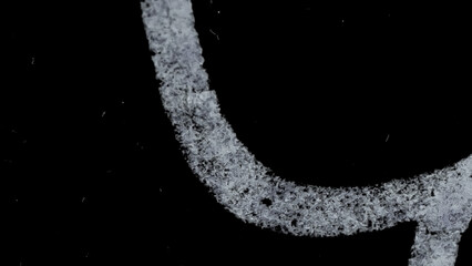 Grunge doodle texture. Brush old damaged surface. High quality photo