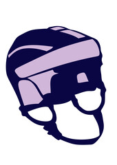 casque hockey glace joueur player