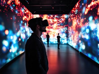Immersive VR Experience for Digital Art Gallery.