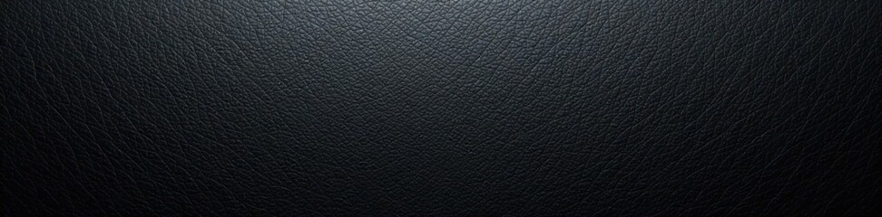 Black leather texture with subtle grain and sheen, shiny, high-end, sophisticated