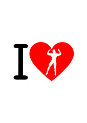 I love coeur fitness bodybuilding femme