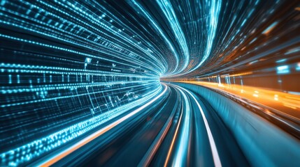 Obraz premium Data Stream