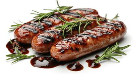 Grilled sausages with rosemary (1)