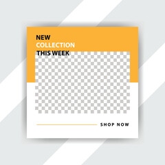 Fototapeta premium New Collection This Week Promotion