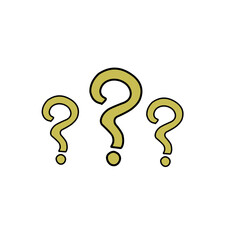 vector question mark icon