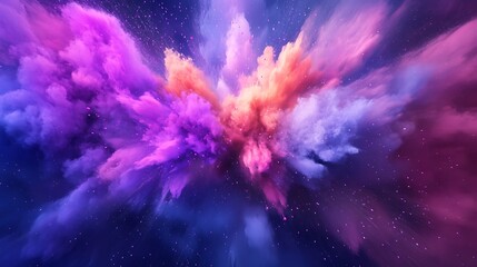 귀여운 만화 스타일의 폭발 AI 생성