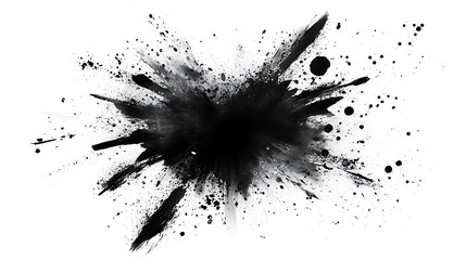 다채로운 색채로 표현된 강렬한 폭발 아트워크, AI 생성