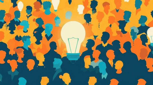 Crowdsourcing Ideas: Bringing together diverse voices and perspectives to generate fresh, creative solutions and foster innovation through collaborative input.
