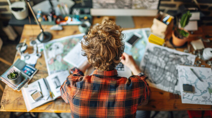 Fototapeta premium Prototyping: Building an early version of an idea or concept to evaluate its practicality and effectiveness, ensuring it meets requirements before final execution. 