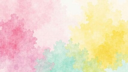 Abstract background gradient pastel pink, yellow, mint colors