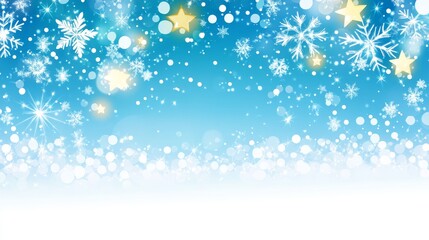 Fototapeta premium Winter Wonderland Background Design