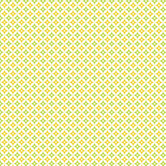 Floral geometric patterns, seamless paper and mosaic fabric