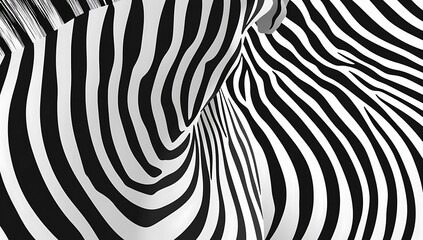 Trendy zebra skin pattern background vector. Animal fur, vector background for Fabric design, wrapping paper, textile, and wallpaper