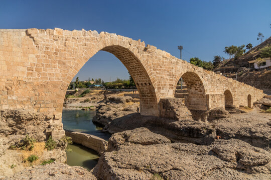Ancient Delal (Dalal) bridge in Zakho, Kurdistan Region of Iraq