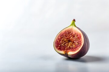 Indian Fig on a White Background