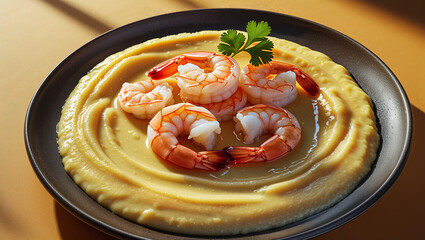 fried shrimp in a pan