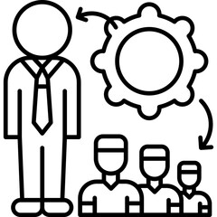 Employee Management Icon