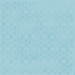 Floral geometric patterns, seamless paper and mosaic fabric