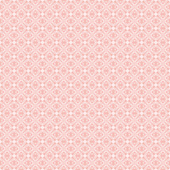 Floral geometric patterns, seamless paper and mosaic fabric