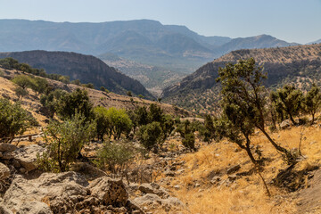 Mountains near Shanidar cave, Kurdistan Region of Iraq