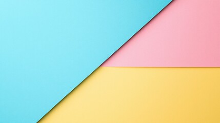 Pastel Color Paper Background Texture Abstract Geometric Design