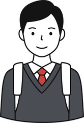 Schoolboy Illustration