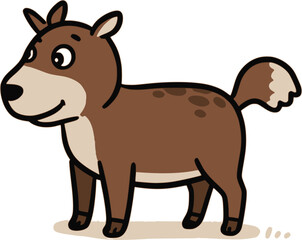 This image is an illustration of a cute