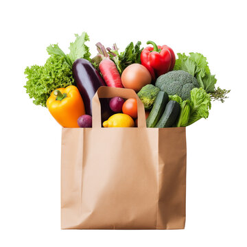 vegetables in a bag