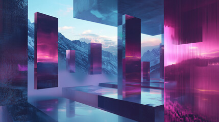  futuristic technology background