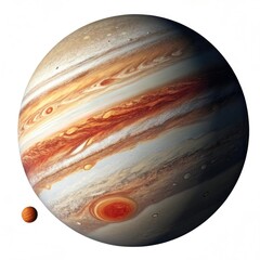 planet earth on a white background